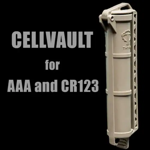 Cellvault for AAA and CR123