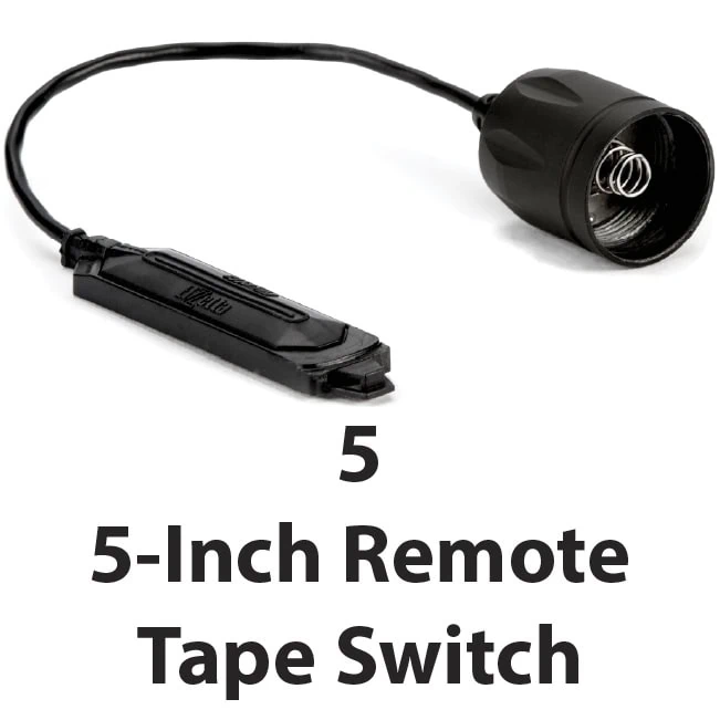 image of elzetta 5-inch remote tape switch tailcap