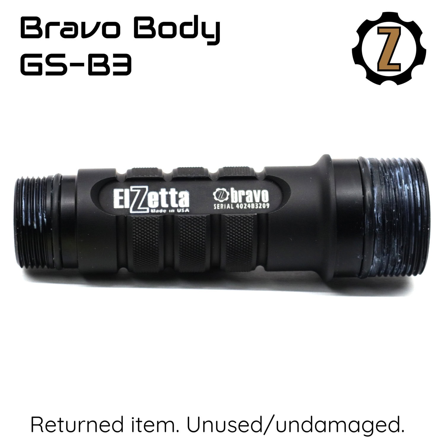 Picture of garage sale item bravo body. Text reads: "Bravo Body GS-B3"
