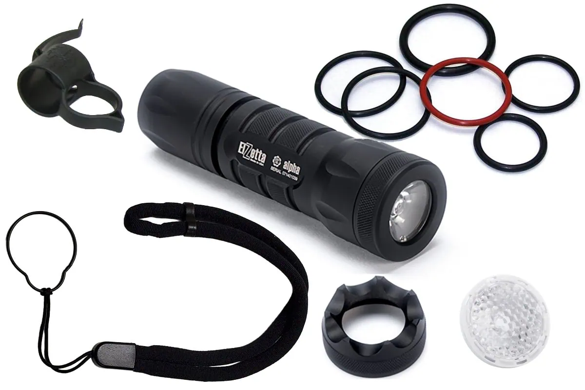 image of complete deluxe A113 kit with all components and accessories