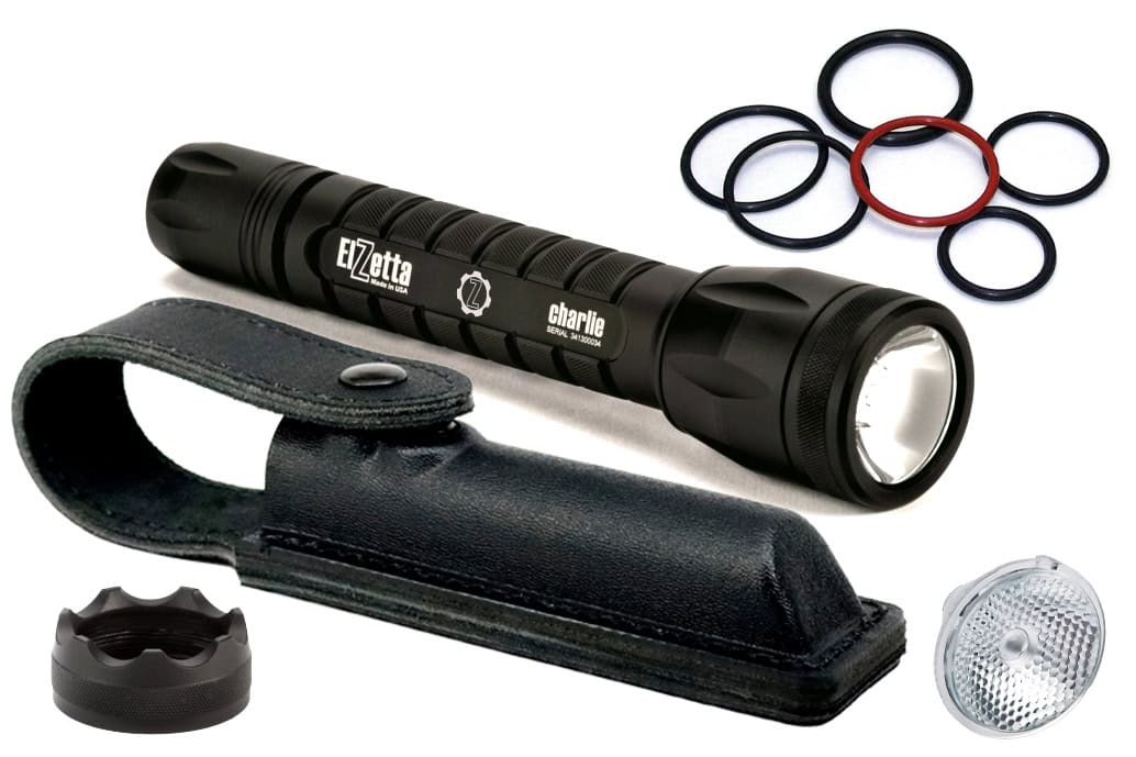 image of complete deluxe c133 kit for law enforcement with all components and accessories