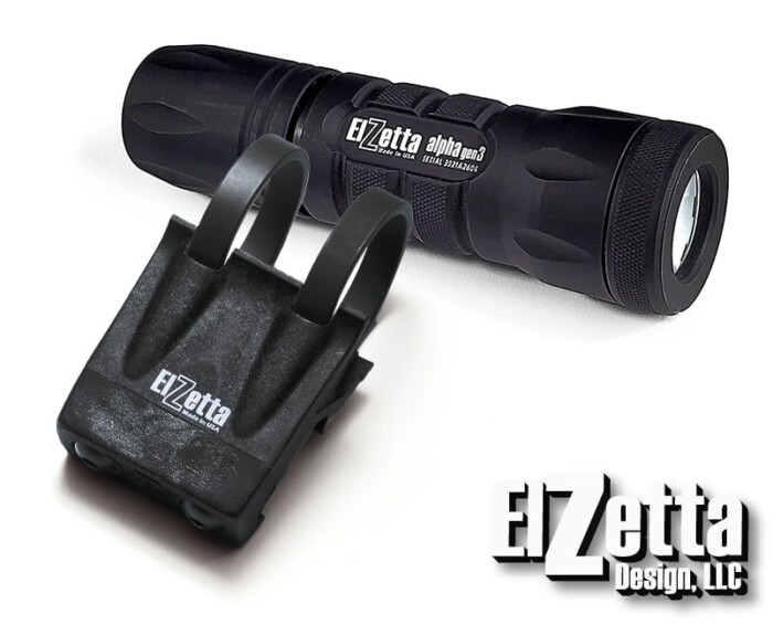 実物)Elzetta ZRX フラッシュライト用マウント アダプタ ZRX » Elzetta Tactical Lighting