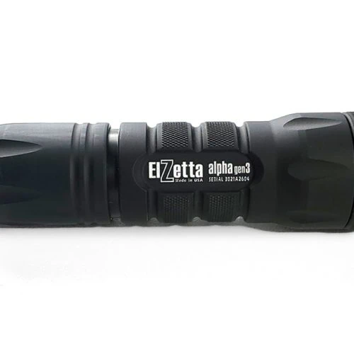 Elzetta Alpha A112 » Click Tailcap, Solid Acrylic TIR