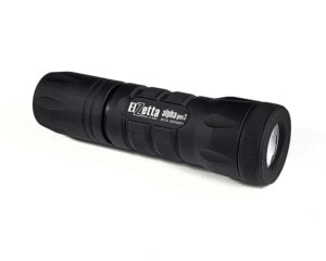 Elzetta Alpha Gen3 Model A112 Flashlight with Standard Bezel Ring, Standard Lens and Click Tailcap