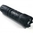 Elzetta Alpha Gen3 Model A313 Flashlight with Crenellated Bezel Ring, Standard Lens showing Hi/Low Tailcap
