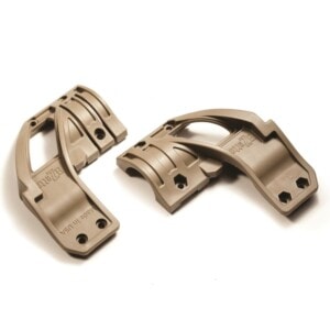 Elzetta ZFH1500 Flashlight Mount parts in Dark Earth