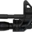 Elzetta ZFH1500 Flashlight Mount Installed on AR-15 Style Rifle (flashlight sold separately)