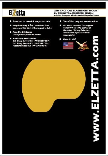 Elzetta ZSM Flashlight Mount Package Header Card Thumbnail